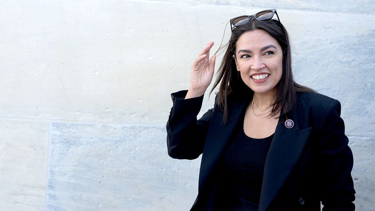 AOC caught off guard when asked by TMZ whether she'd ever date a conservative after reported split from fiancé at george magazine