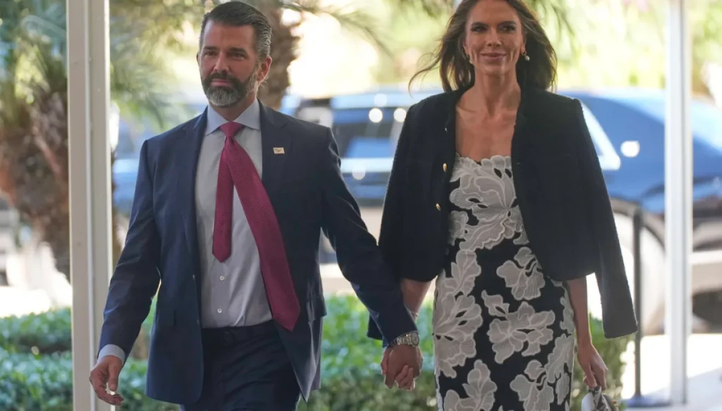 Wife of Don Jr. disputes report of Russian oligarch funding their wedding