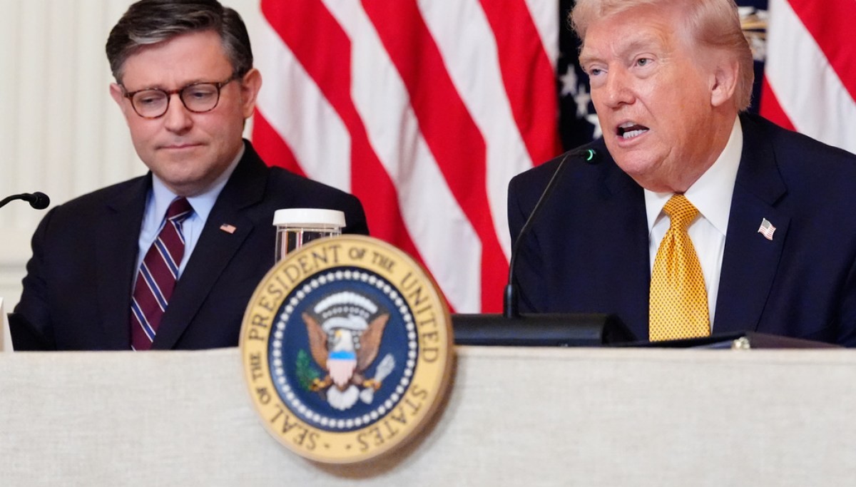Trump’s $5,000 dividend requires congressional approval, Mike Johnson says  at george magazine