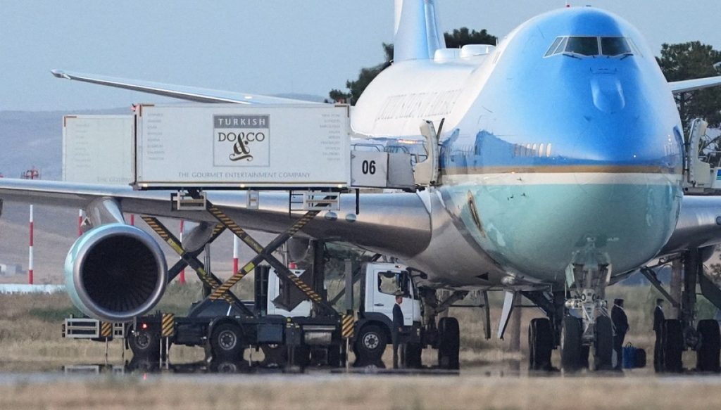 Netflix teases instadoc on Trump secretly boarding another aircraft in Turkey