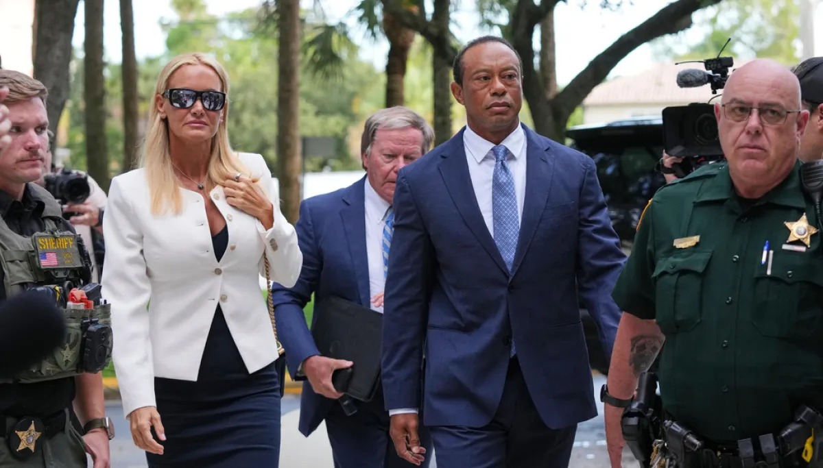 Trump says he told Tiger Woods to hire a personal driver ‘a long time ago’  at george magazine