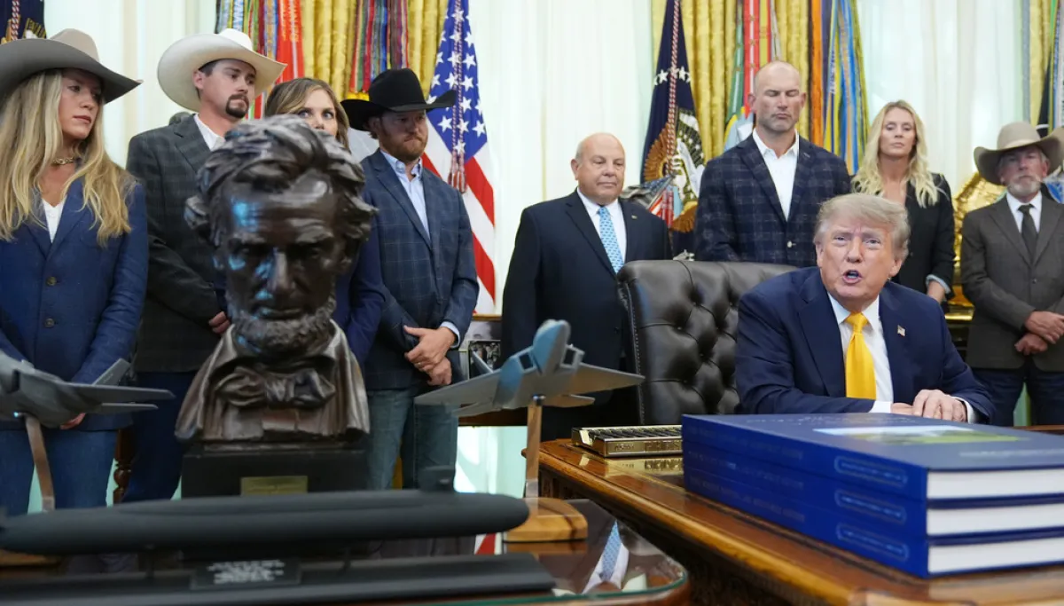 Trump says ‘it doesn’t matter’ if you call Iran conflict a war or not: ‘It’s small potatoes’ at george magazine
