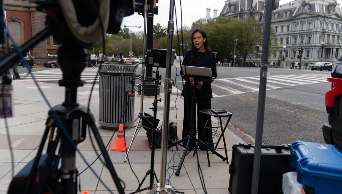 Trump media ban faces uphill climb as judge weighs lawsuit by three news outlets  at george magazine