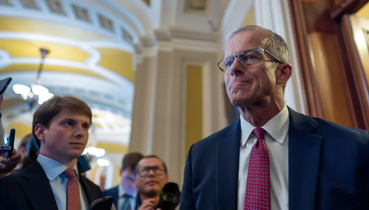 Thune to skip White House AI meeting with Trump, Johnson, and tech CEOs  at george magazine