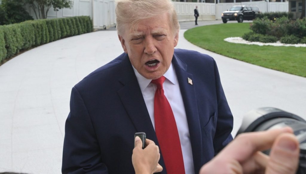 Trump trolls reporter: I don’t want fake news ‘like you’ 