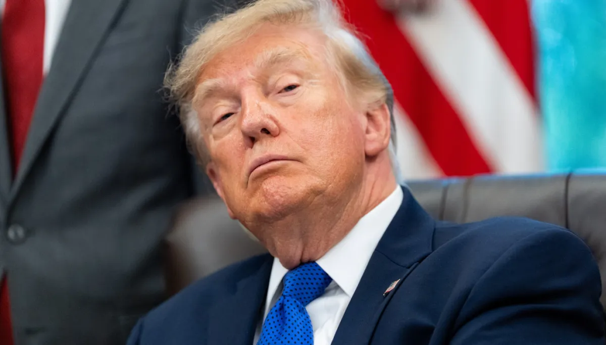 Trump demands Axios pull ‘hoax’ story about Iran sanctions relief  at george magazine
