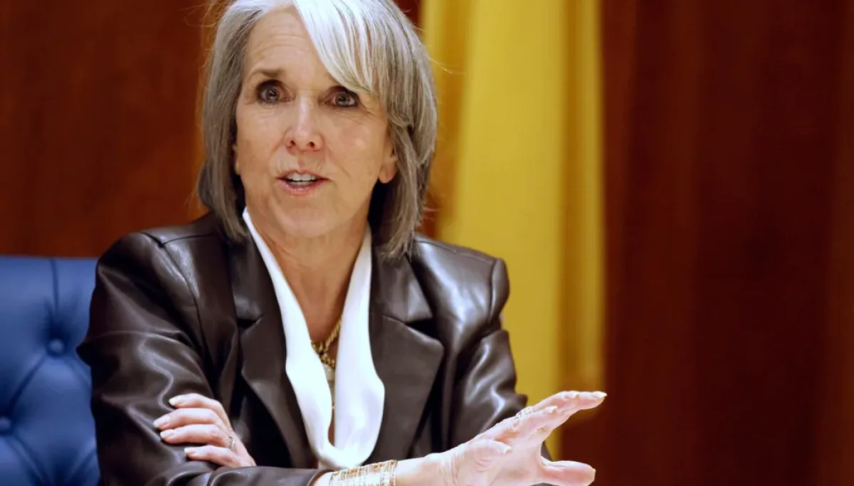 ‘Isn’t up for debate’: New Mexico governor hits back at Trump over ‘New America’ posts  at george magazine