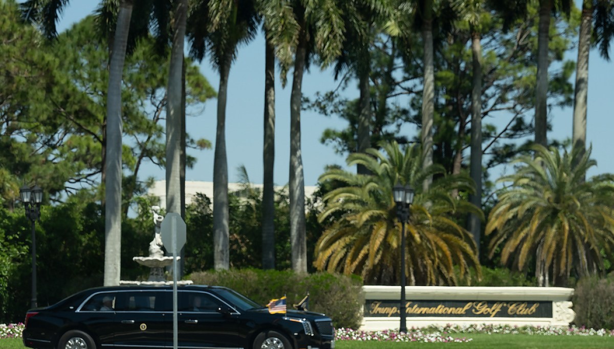 Trump’s Palm Beach golf course asks for same designation as Camp David  at george magazine