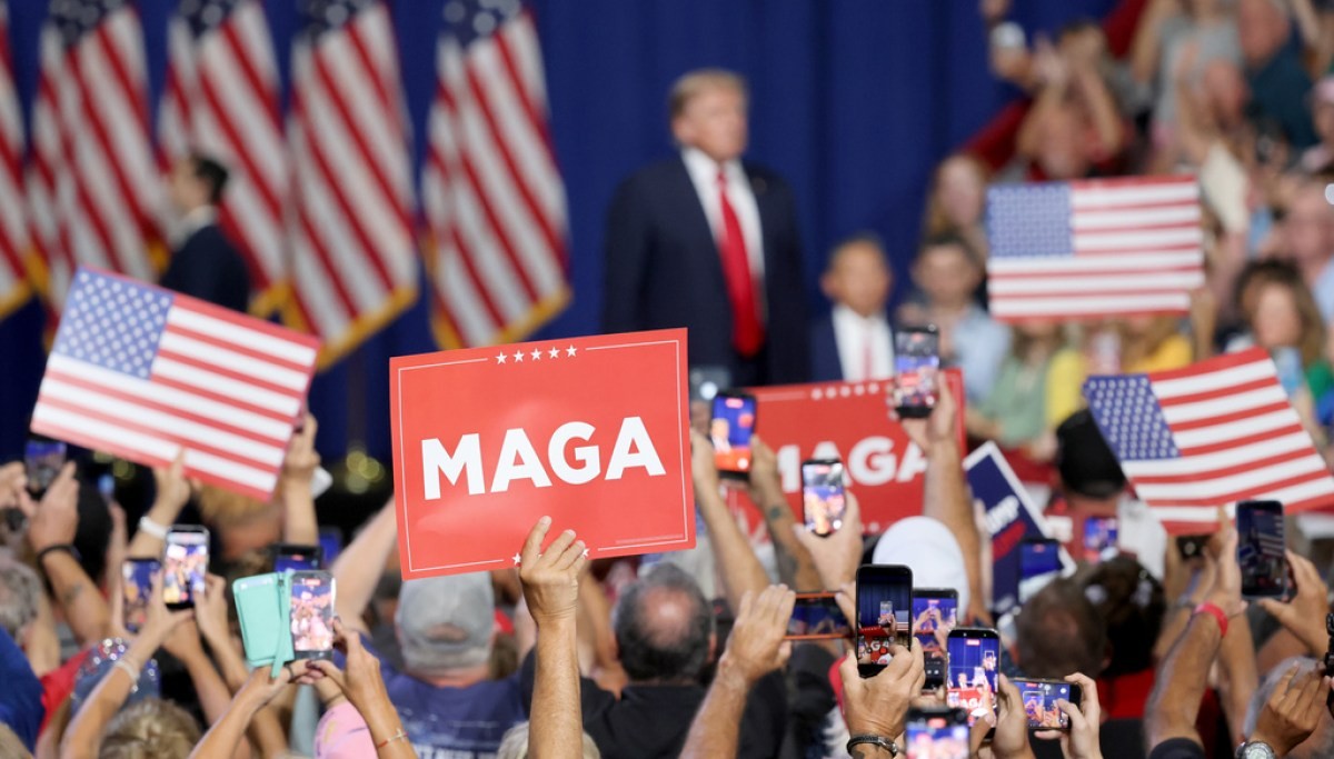 WATCH LIVE: Trump stumps for Sen. Darline Graham in South Carolina at george magazine