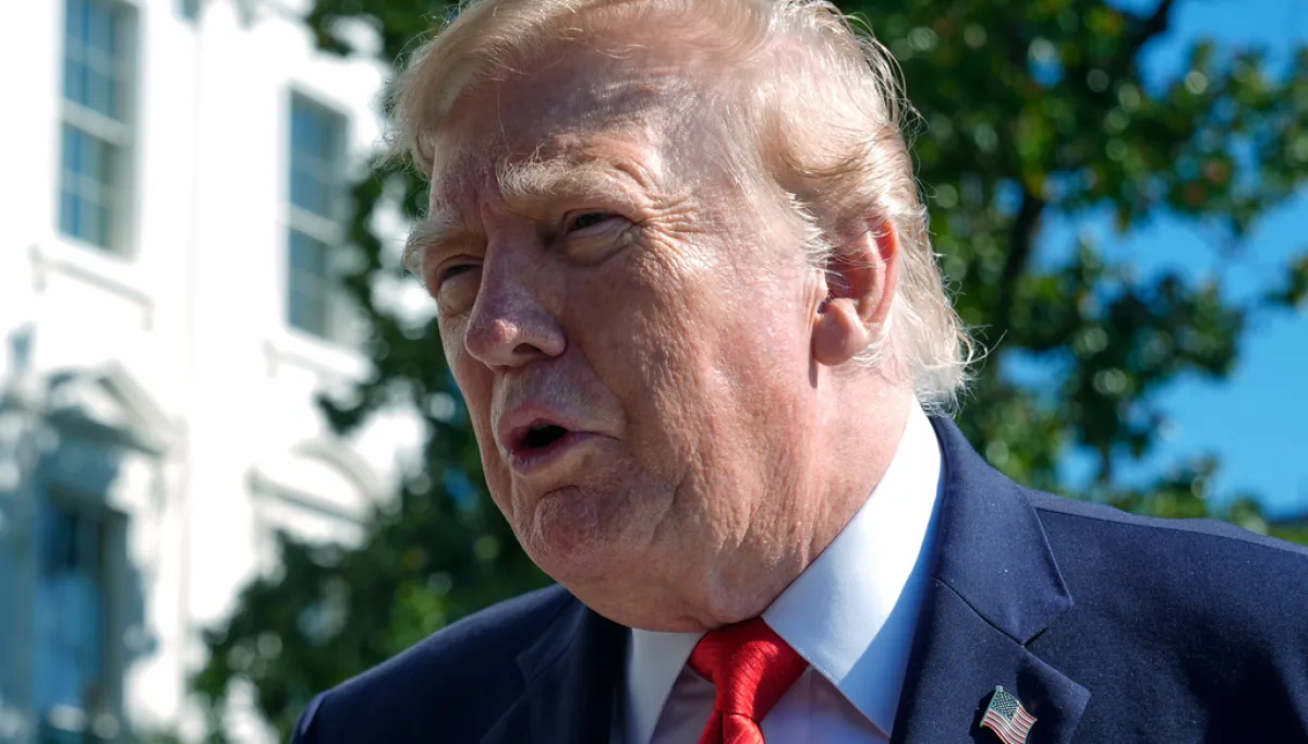 Trump denies stopping intelligence sharing with Ukraine  at george magazine