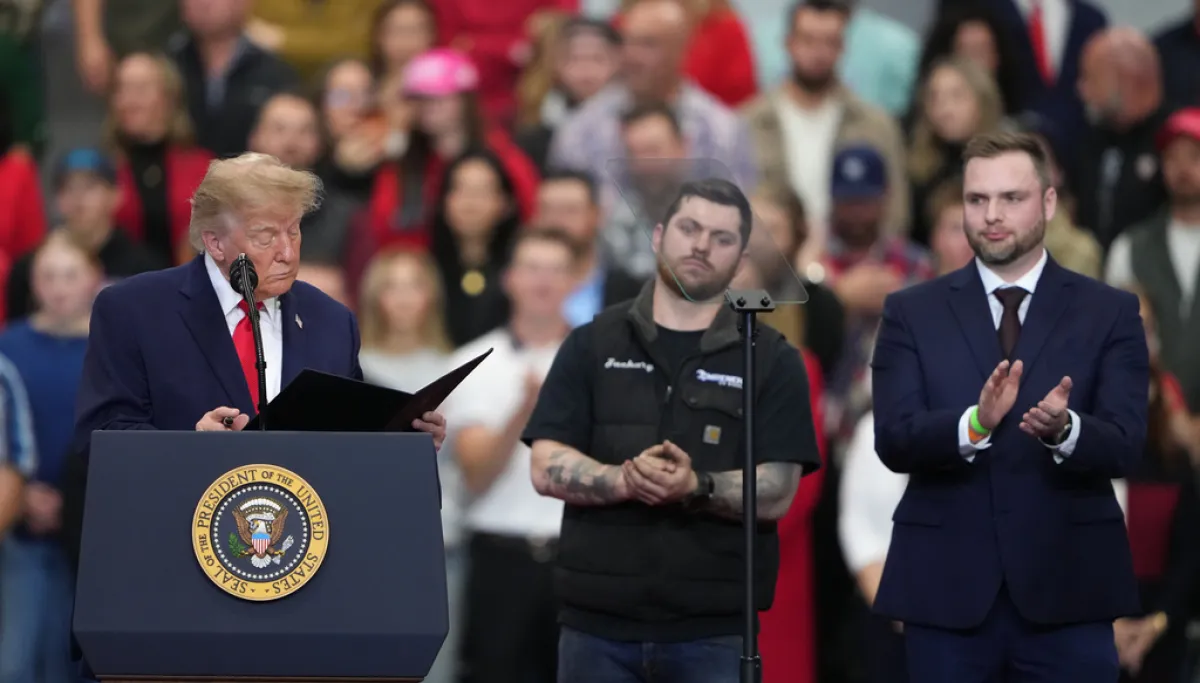 Trump pardons two truckers at Alaska rally: ‘Clean as a newborn baby’s a**’  at george magazine