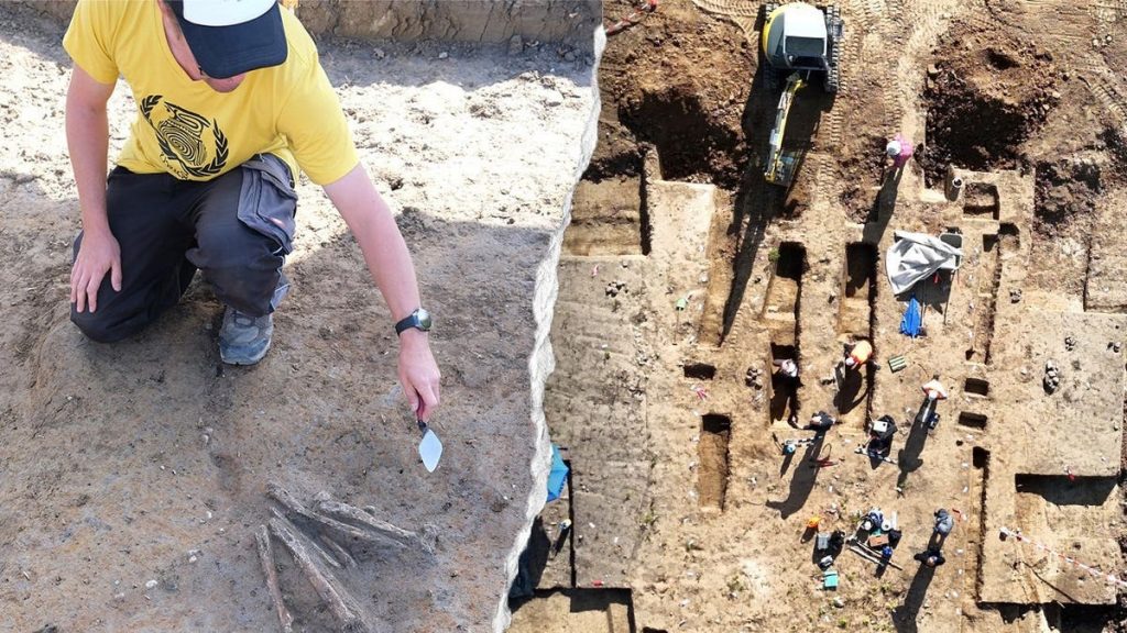 7,000-year-old bones uncovered at construction site in startling find
