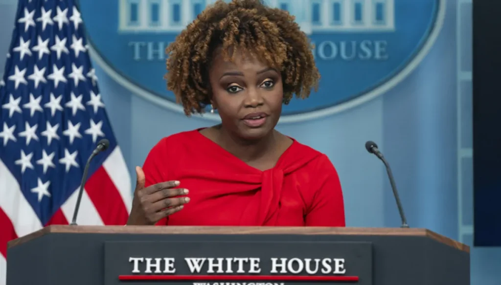 Karine Jean-Pierre equates messaging challenges Trump administration faces to Biden era