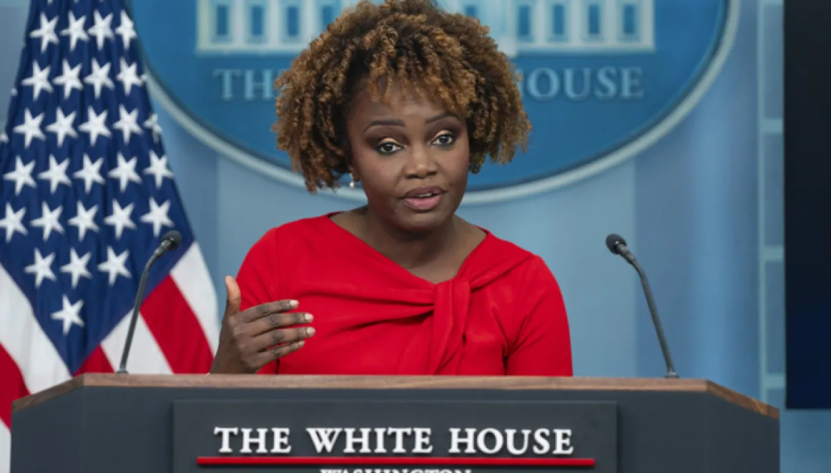 Karine Jean-Pierre equates messaging challenges Trump administration faces to Biden era  at george magazine