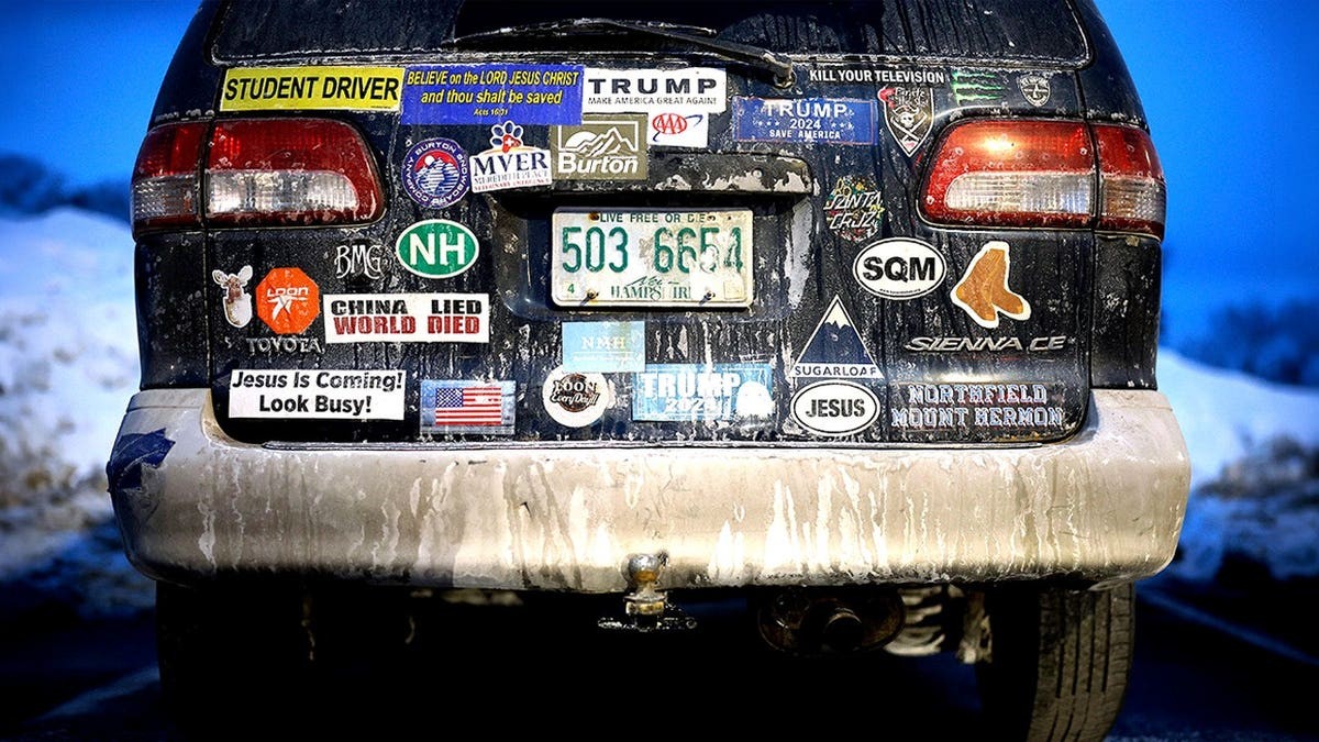 Your bumper sticker could help Flock cameras track where you go — new bill aims to stop it at george magazine