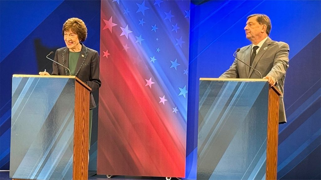 ‘Oh, shut up!’: Democrat snaps at Collins after heckler drives Maine Senate debate off the rails