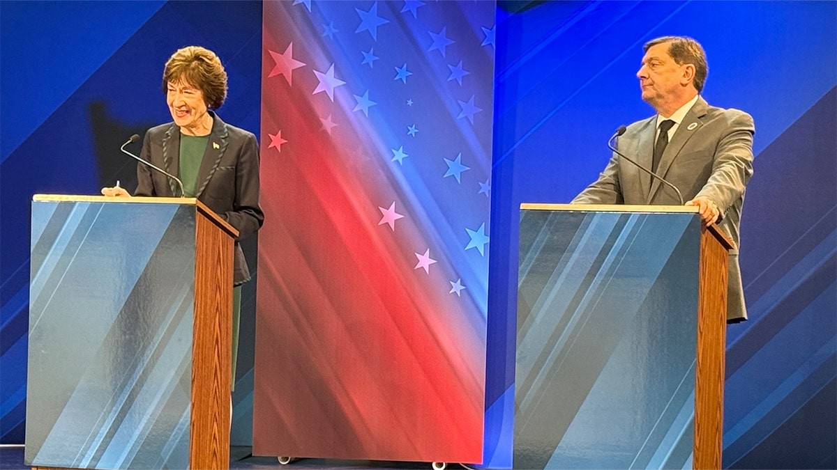 'Oh, shut up!': Democrat snaps at Collins after heckler drives Maine Senate debate off the rails  at george magazine