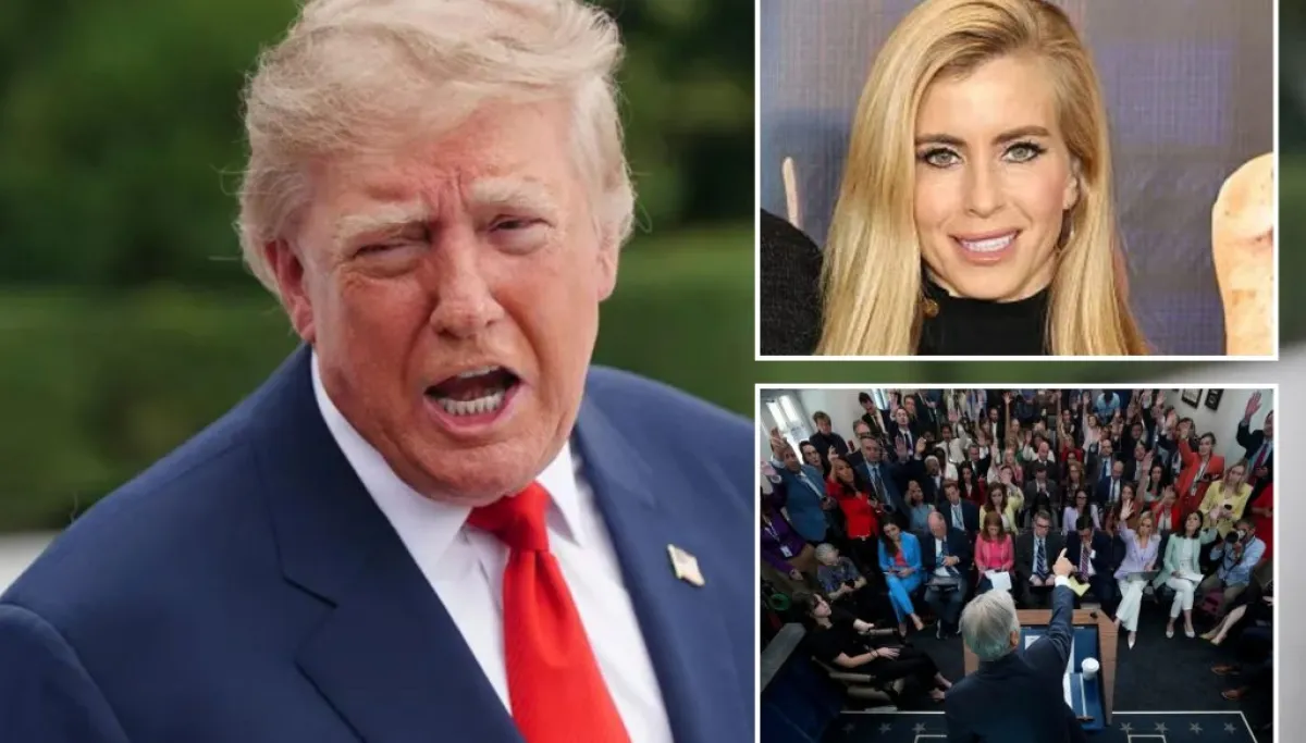 Katie Zacharia steps into White House spotlight as Trump faces midterm headwinds  at george magazine