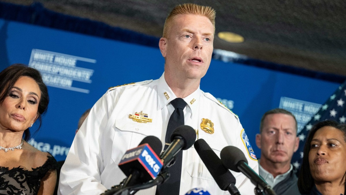 National Guard member shot in DC, police chief says at george magazine