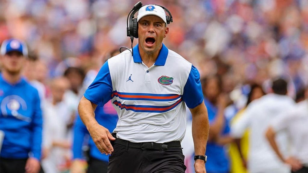 Jon Sumrall says teenage son sent him ruthless text before leaving Florida’s loss to South Carolina early