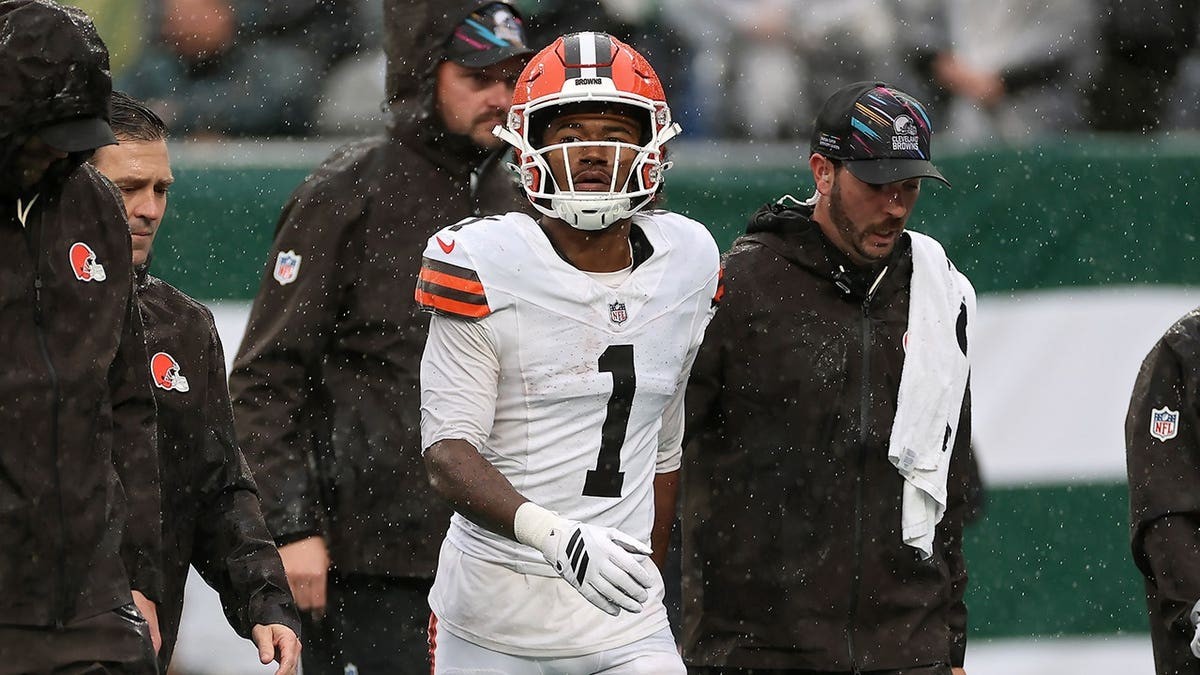 Jets defender delivers brutal hit to Browns rookie wide receiver, knocks him out of the game at george magazine