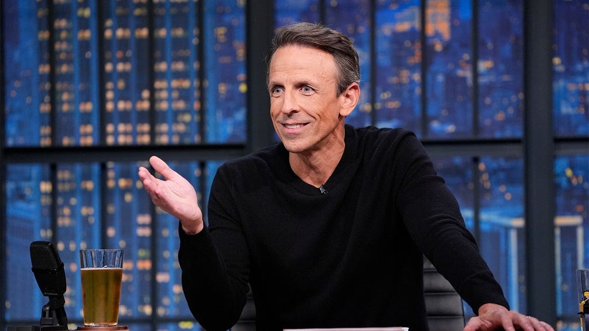 Seth Meyers admits shock over second Trump victory prompted sit-down with late-night team to adjust tone  at george magazine