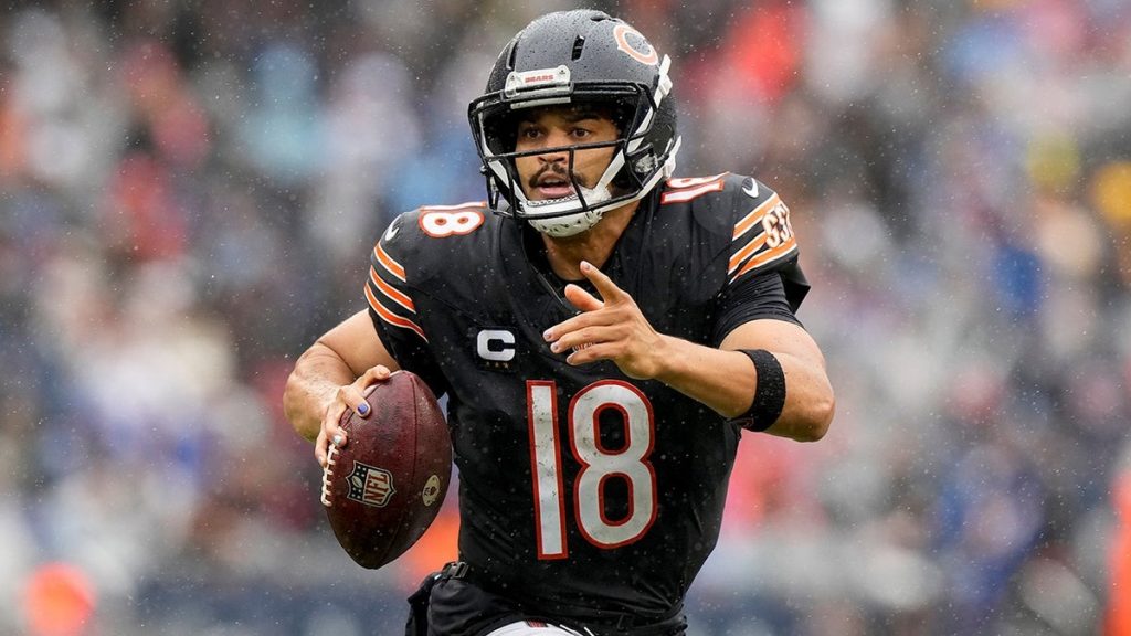 Bears to start Caleb Williams vs Falcons after missing three games with hamstring injury