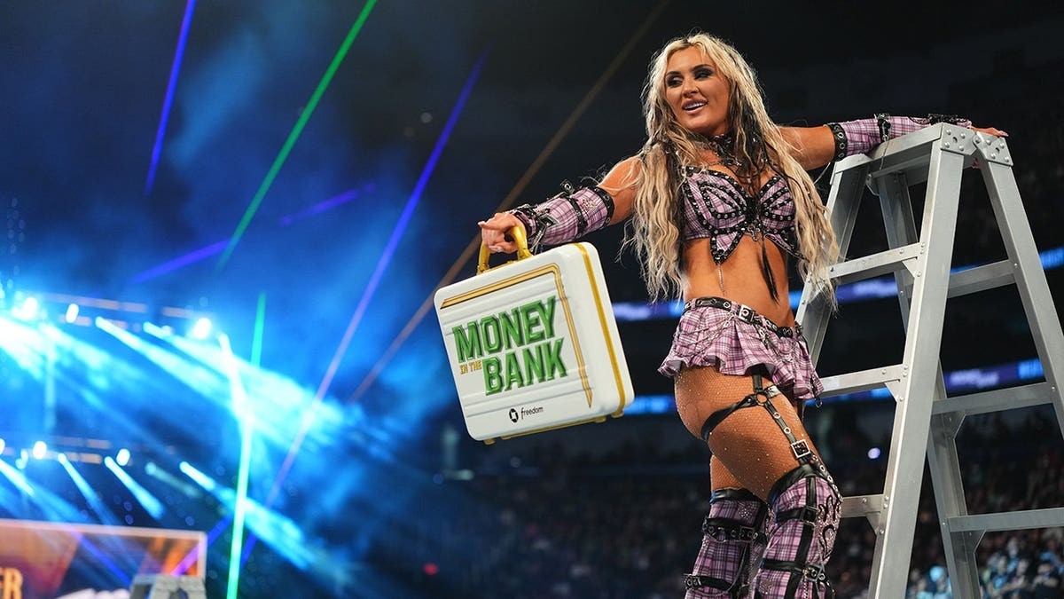 4 heart-stopping moments from women's Money in the Bank ladder match as Tiffany Stratton snatches briefcase  at george magazine
