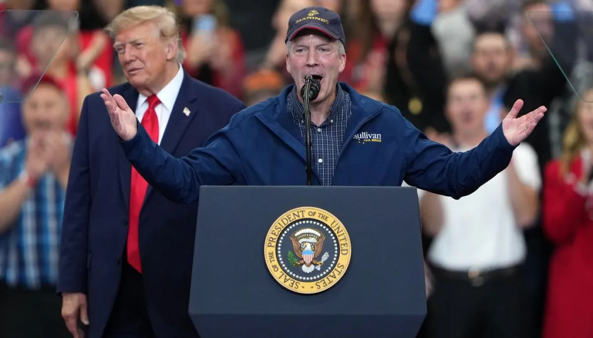 Trump heads to the Last Frontier to stump for ‘the real Dan Sullivan’  at george magazine